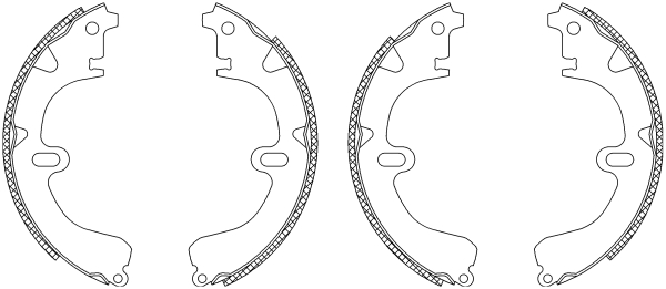 Textar Remschoen set 83032501