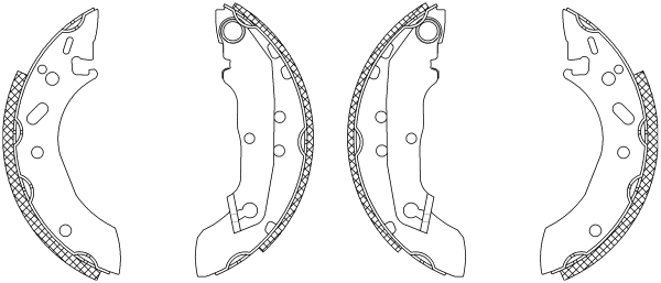 Textar Remschoen set 83043700