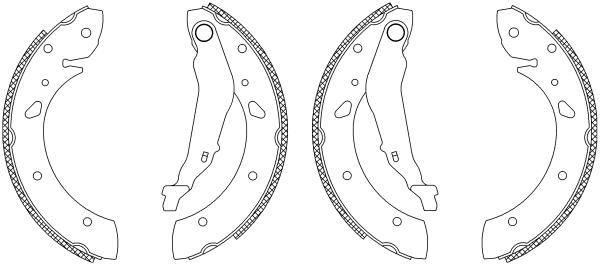 Textar Remschoen set 83053400