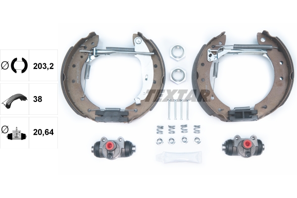 Textar Remschoen set 84048001