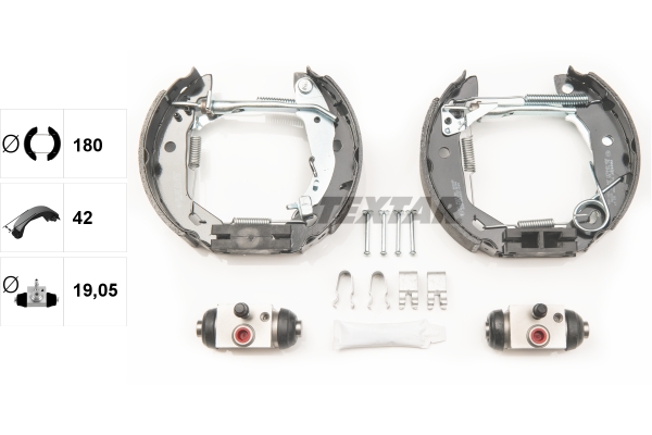 Textar Remschoen set 84053001