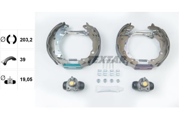 Textar Remschoen set 84060201