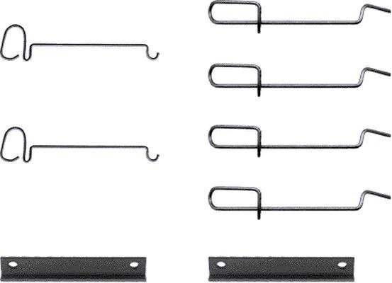Textar Rem montageset 82027700