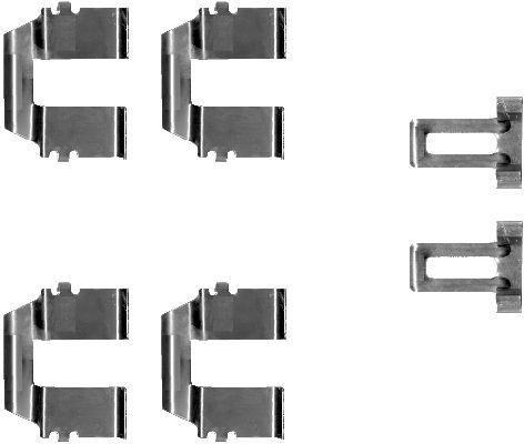 Textar Rem montageset 82059600