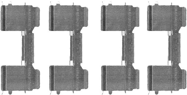 Textar Rem montageset 82073400