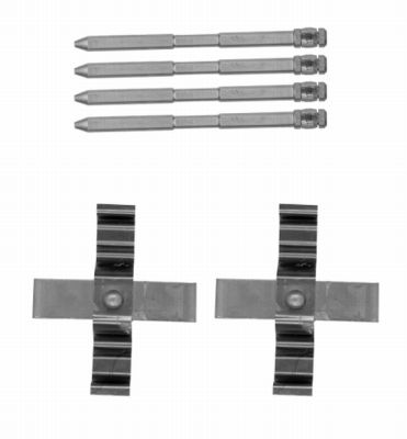 Textar Rem montageset 82504500