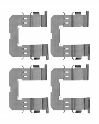 Textar Rem montageset 82505300