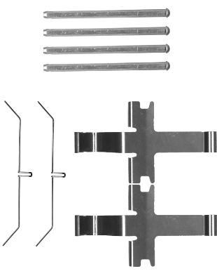 Textar Rem montageset 82516500