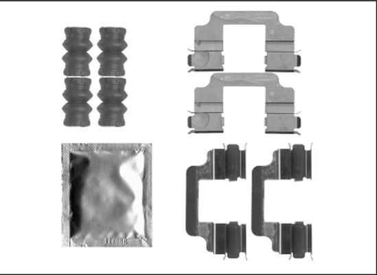 Textar Rem montageset 82540900