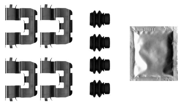 Textar Rem montageset 82542800