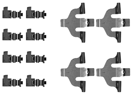 Textar Rem montageset 82544001