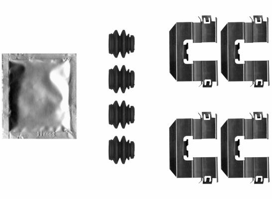 Textar Rem montageset 82552300