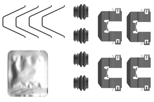 Textar Rem montageset 82553200