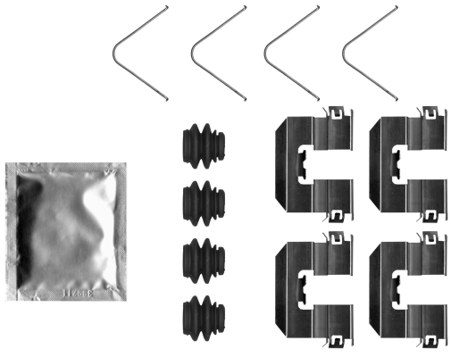 Textar Rem montageset 82553500