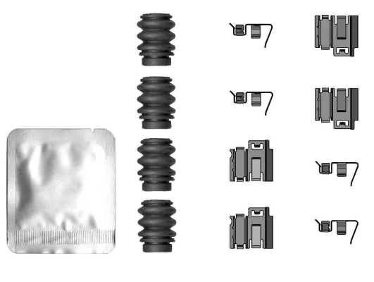 Textar Rem montageset 82554000