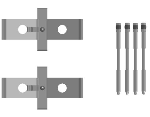 Textar Rem montageset 82557200