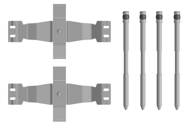 Textar Rem montageset 82557500