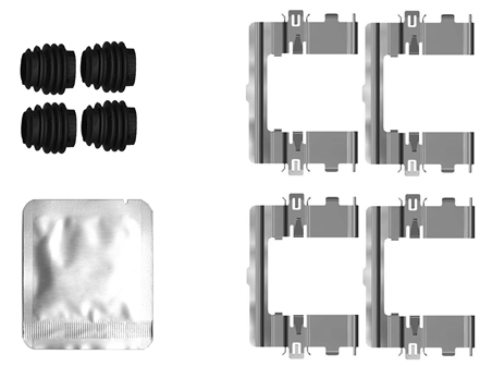 Textar Accessoireset, schijfremblok 82564000