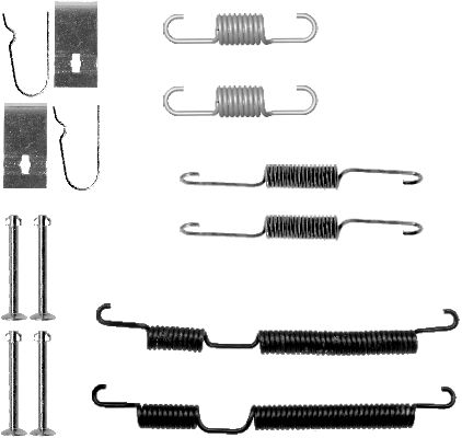 Textar Rem montageset 97031700