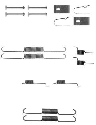 Textar Rem montageset 97034200