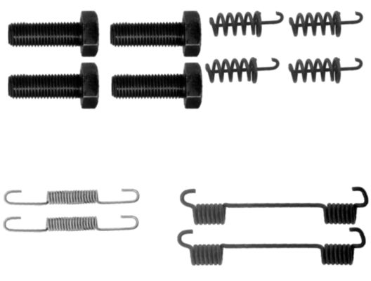 Textar Rem montageset 97035400