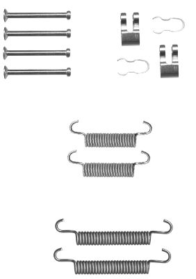 Textar Rem montageset 97038000