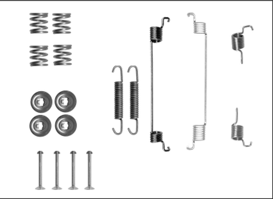 Textar Rem montageset 97039700