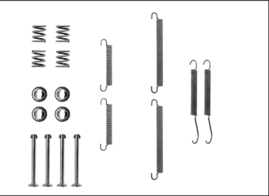 Textar Rem montageset 97040600