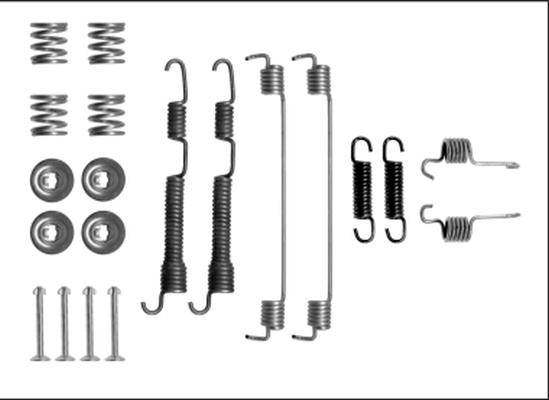 Textar Rem montageset 97042200