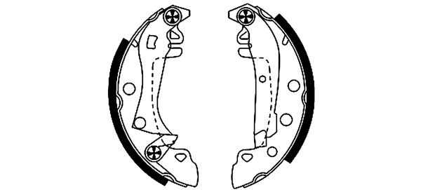 Textar Remschoen set 91011800