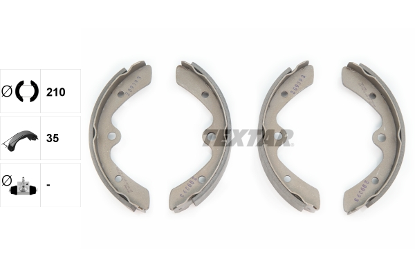 Textar Remschoen set 91030200