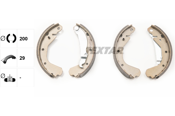 Textar Remschoen set 91033000