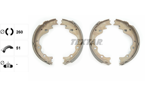 Textar Remschoen set 91040100