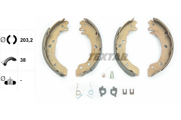 Textar Remschoen set 91042000