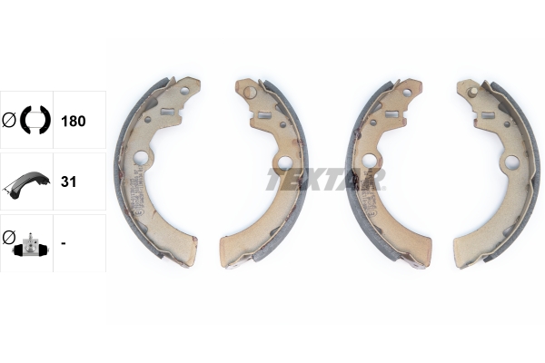 Textar Remschoen set 91050800