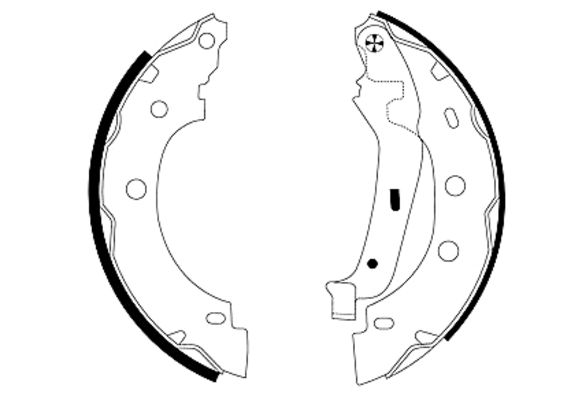 Textar Remschoen set 91052800