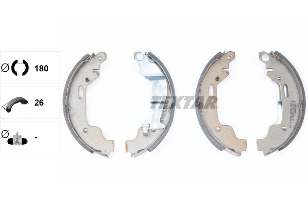 Textar Remschoen set 91058000