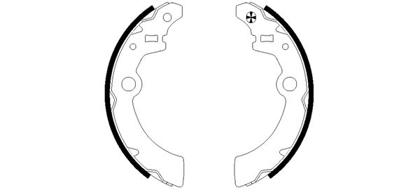 Textar Remschoen set 91058500