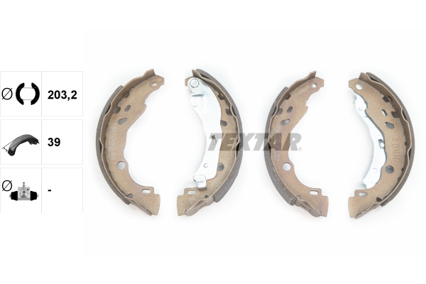 Textar Remschoen set 91060200