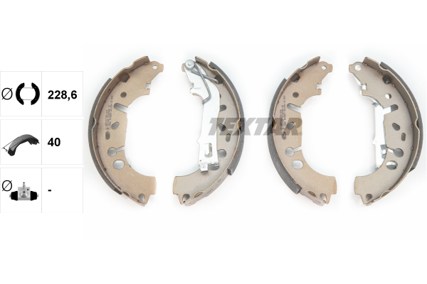 Textar Remschoen set 91065400