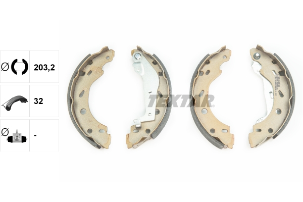 Textar Remschoen set 91066600