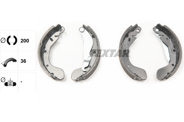 Textar Remschoen set 91079900