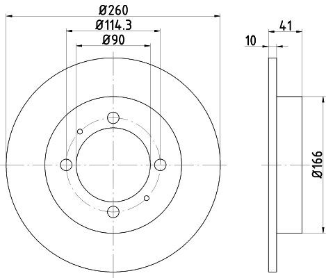 Textar Remschijven 92112700