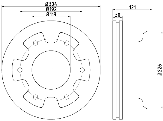 Textar Remschijven 93191400