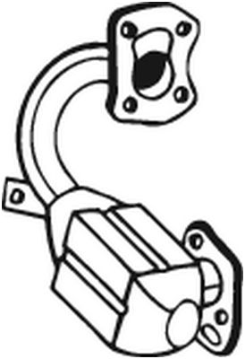 Bosal Katalysator 090-554