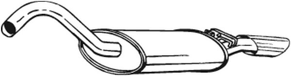 Bosal Achterdemper 105-119