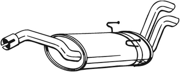 Bosal Achterdemper 190-297