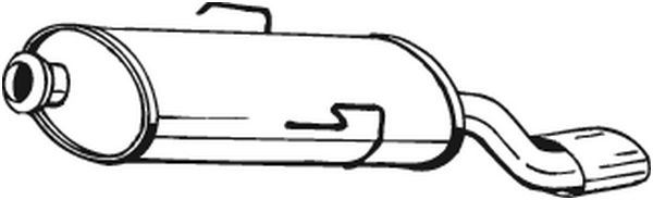 Bosal Achterdemper 135-523