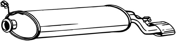 Bosal Achterdemper 135-217