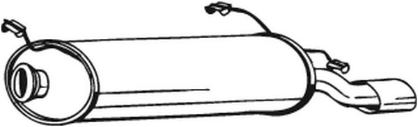 Bosal Achterdemper 135-863